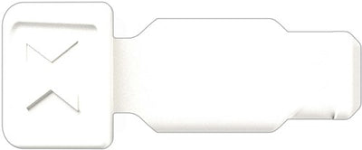 Knipex colorcode clips white | 10 pieces - 00 61 10 cw