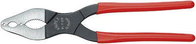 Alicates cónicos Knipex negro atramentado con revestimiento de plástico 200 mm - 8411200