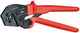 Knipex crimp lever pliers insulated cable lugs - 97 52 06 sb 975206sb