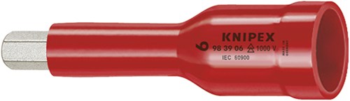 Knipex socket for ratchet 3 8 - 5 mm vde - 983905