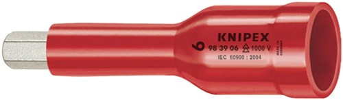 Vaso Knipex para carraca 3 8 - 8 mm vde - 98 39 08 - 983908