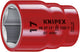 Bussola Knipex per cricchetto (doppio esagono) | con quadrato interno | 12-98471
