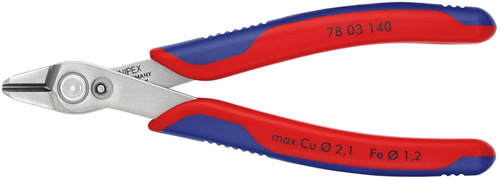Knipex elettronico super Knips® XL | Lunghezza 140 mm | maniglie multicomponente - 78 03 140 sb