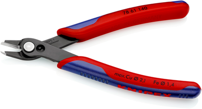 Knipex electrónico super Knips® XL | 140 mm de longitud | mangos multicomponente | dorado - 78 61 140 sb