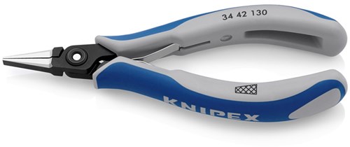 Knipex alicates de sujeción para electrónica 130 mm - 34 42 130 - 3442130