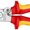 Knipex elektro installatietang geïsoleerd | meercomponenten-omhullingen | vde-gekeurd | geïntegreerde openingsveer - 13 96 200 t bk