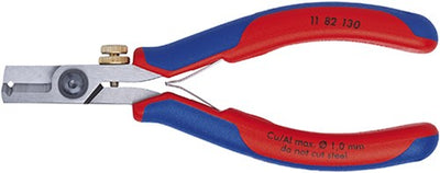 Forbici spelafili per elettronica Knipex con manici multicomponente 130 mm - 1182130