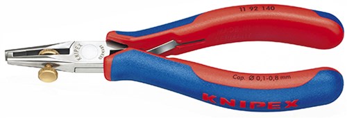 Knipex elektronica-afstriptang met meer-componentengrepen 140 mm - 1192140
