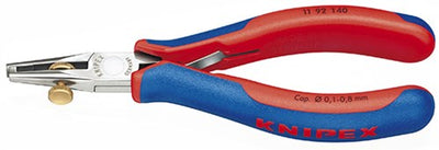 Alicate pelador para electrónica Knipex con mangos de varios componentes 140 mm - 1192140
