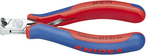 Tronchese per elettronica Knipex con manici multicomponente 115 mm - 6402115