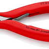 Alicates de corte lateral para electrónica Knipex | 115 mm de longitud | bisagra perforada | recubierto de plástico - 77 21 115 n