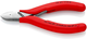 Pinza a taglio laterale Knipex per elettronica | Lunghezza 115 mm | cerniera forata | plastificato - 77 21 115 n