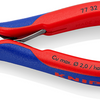 Alicates de corte lateral para electrónica Knipex | 130 mm de longitud | bisagra perforada | mangos multicomponente - 77 32 130