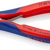 Pinza a taglio laterale Knipex Electronics esd | Lunghezza 130 mm | cerniera forata | maniglie multicomponente - 77 82 130