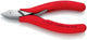 Pinza a taglio laterale Knipex per elettronica | lunghezza 115 mm modello 2 | sfaccettatura senza guaina di plastica | lucidato a specchio | 1 pezzo - 77 41 115 - 77 41 115