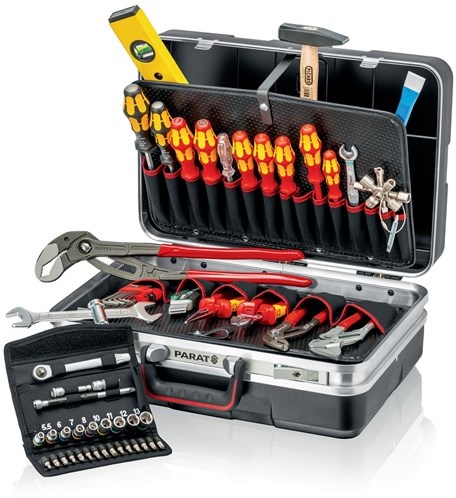 Gamma di utensili Knipex | 52 pezzi | in custodia rigida | per installatori sanitari | 1 pezzo - 00 21 21 hk s