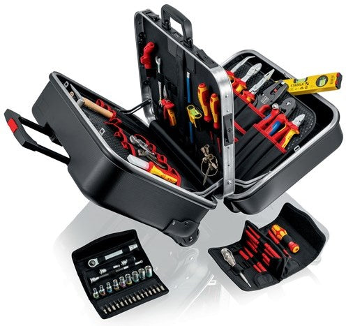 Gamma di utensili Knipex | 63 pezzi | in custodia rigida con base | per elettricisti | 1 pezzo - 00 21 41 00 21 41