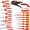 Knipex gereedschapskoffer elektro 20-delig - 00 21 20