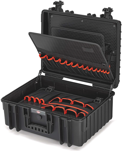 Maletín de herramientas Knipex robust34 vacío - 00 21 36 le