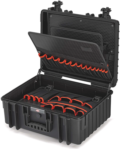 Maletín de herramientas Knipex robust34 vacío - 00 21 36 le