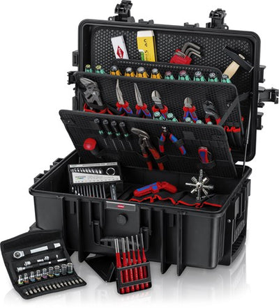 Maletín de herramientas Knipex robust45 mecánica de movimiento | 90 piezas - 002137m