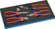 Modulo utensile Knipex | 4 pezzi 1 3 moduli | set di pinze | Set pinze Knipex | 1 pezzo - s4000871292 - s4000871292