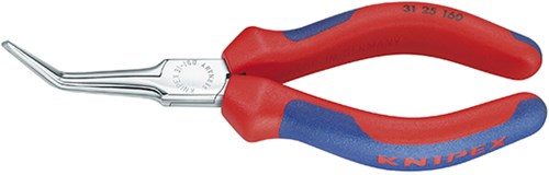 Alicate Knipex aguja curva 45gr.