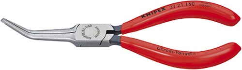 Alicate Knipex aguja curva 45gr.