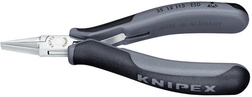 Knipex alicates de agarre mandíbulas planas 115 mm esd - 3512115esd