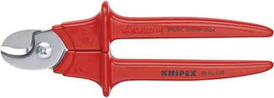 Knipex cable cutter insulated, plastic sprayed, VDE tested 230 mm - 9506230