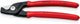 Cortacables Knipex | longitud 160 mm funda de plástico | 1 pieza - 95 11 160 - 95 11 160