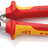 Knipex kabelschaar met openingsveer | geïsoleerd | meer-componentengrepen | vde-getest - 95 26 165 sb