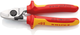 Knipex kabelschaar met openingsveer | geïsoleerd | meer-componentengrepen | vde-getest - 95 26 165 sb