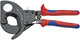 Cortacables Knipex (trinquete) máx. 52 mm