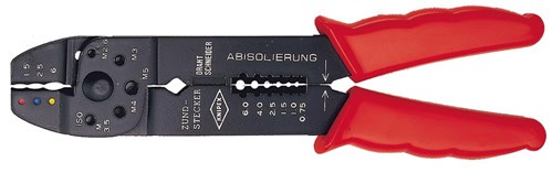 Alicates para terminales de cable Knipex - 97 21 215 sb 9721215sb