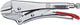 Knipex klemtang vernikkeld 225 mm - 4124225