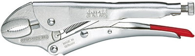 Knipex clamping pliers for round material 180 mm - 4104180