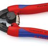 Pinza a taglio piatto Knipex Power | Lunghezza 200 mm | per metallo morbido e plastica | maniglie sottili multicomponente - 72 62 200