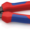 Alicates de corte lateral Knipex | 200 mm de longitud | mangos multicomponente | negro atramentado - 74 02 200 sb
