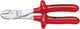 Knipex Power Tronchese laterale cromata per isolamento ad immersione, testata VDE 200 mm - 7407200