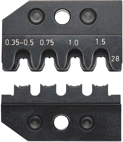 Perfil retráctil Knipex | para enchufes de la serie amp superseal 1.5 de tyco electronics - 97 49 28