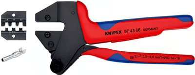 Alicates para engarzar Knipex mc4 (2,5 4 6 mm²) - 974366