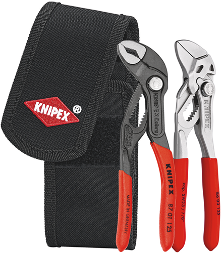 Knipex Mini-Tang Set en el cinturón de herramientas