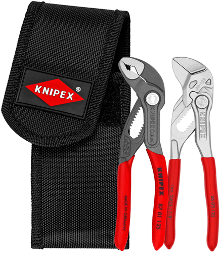 Knipex Mini-Tang Set en el cinturón de herramientas