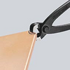 Pinza Knipex Monier | Lunghezza 280 mm | pinza per intrecciare e rabitz | nero atramentato - 99 00 220k12ean