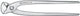 Pinza Knipex Monier (pinza per rabitz e treccia) nichelata 280 mm - 9904280