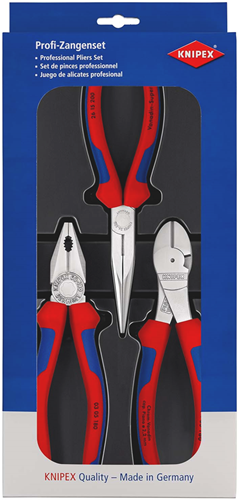 Juego de montaje Knipex | 1 x 26 15 200, 1 x 03 05 180, 1 x 74 05 180 - 00 20 11 v01