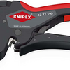 Knipex nexstrip® multitool voor elektriciens | antislip kunststof bekleding | lengte 190 mm - 12 72 190 sb
