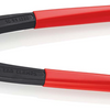 Knipex oorklemtang | 220 mm lengte | kunststof bekleed | zwart geatramenteerd - 10 99 i220 sb