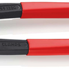 Knipex oorklemtang | 220 mm lengte | kunststof bekleed | zwart geatramenteerd - 10 99 i220 sb